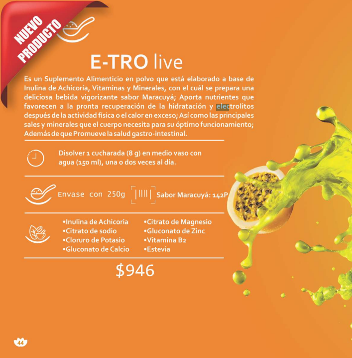 E-TRO live Maracuyá